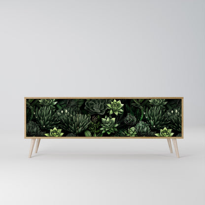 SUCCULENT JUNGLE 3-Door TV Cabinet