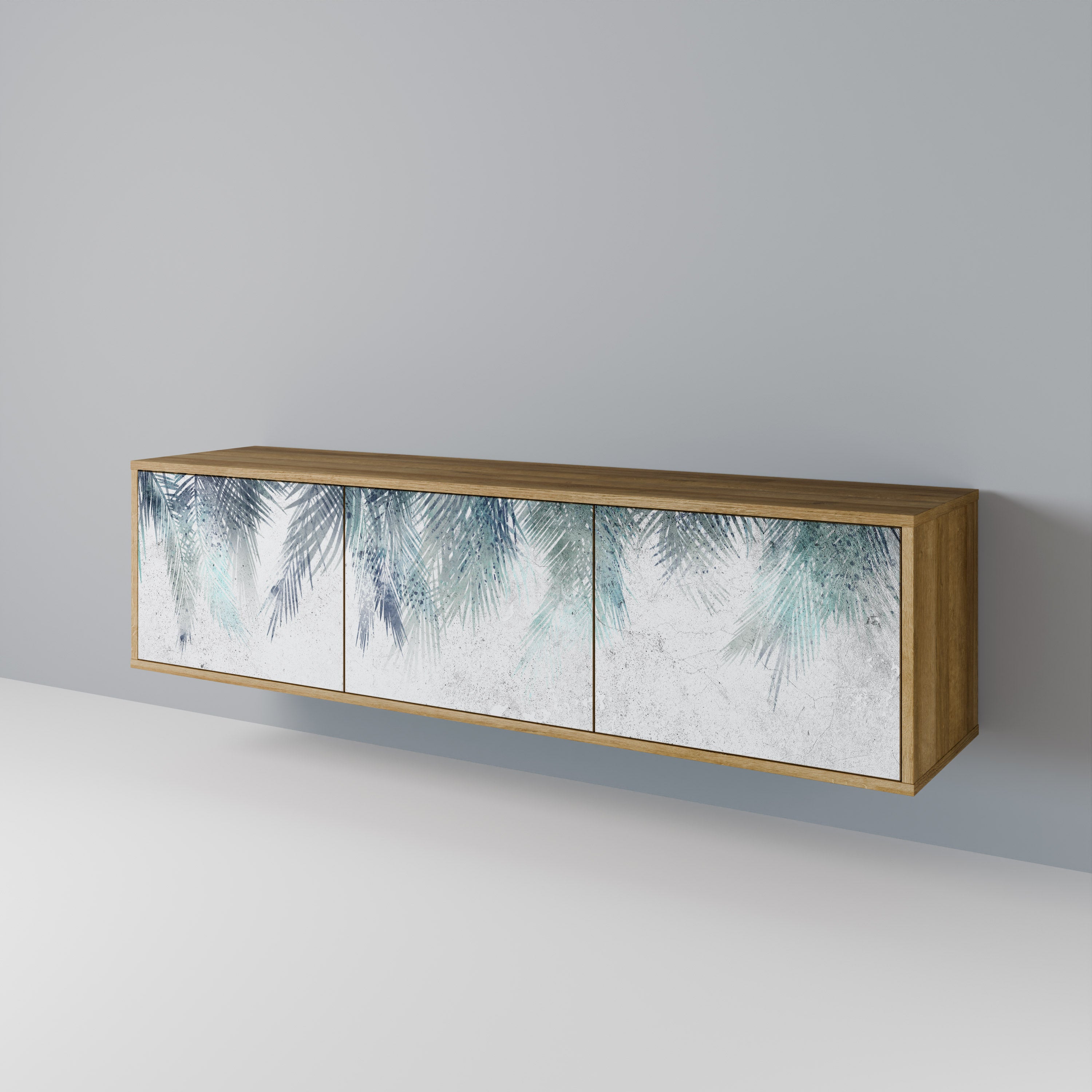 PALM VEIL 3-Door TV Cabinet