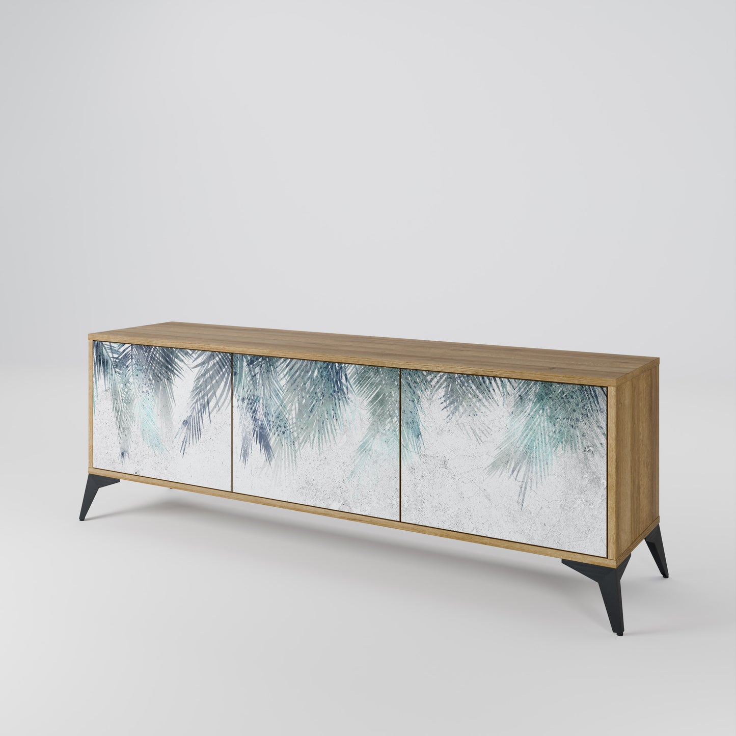 PALM VEIL 3-Door TV Cabinet