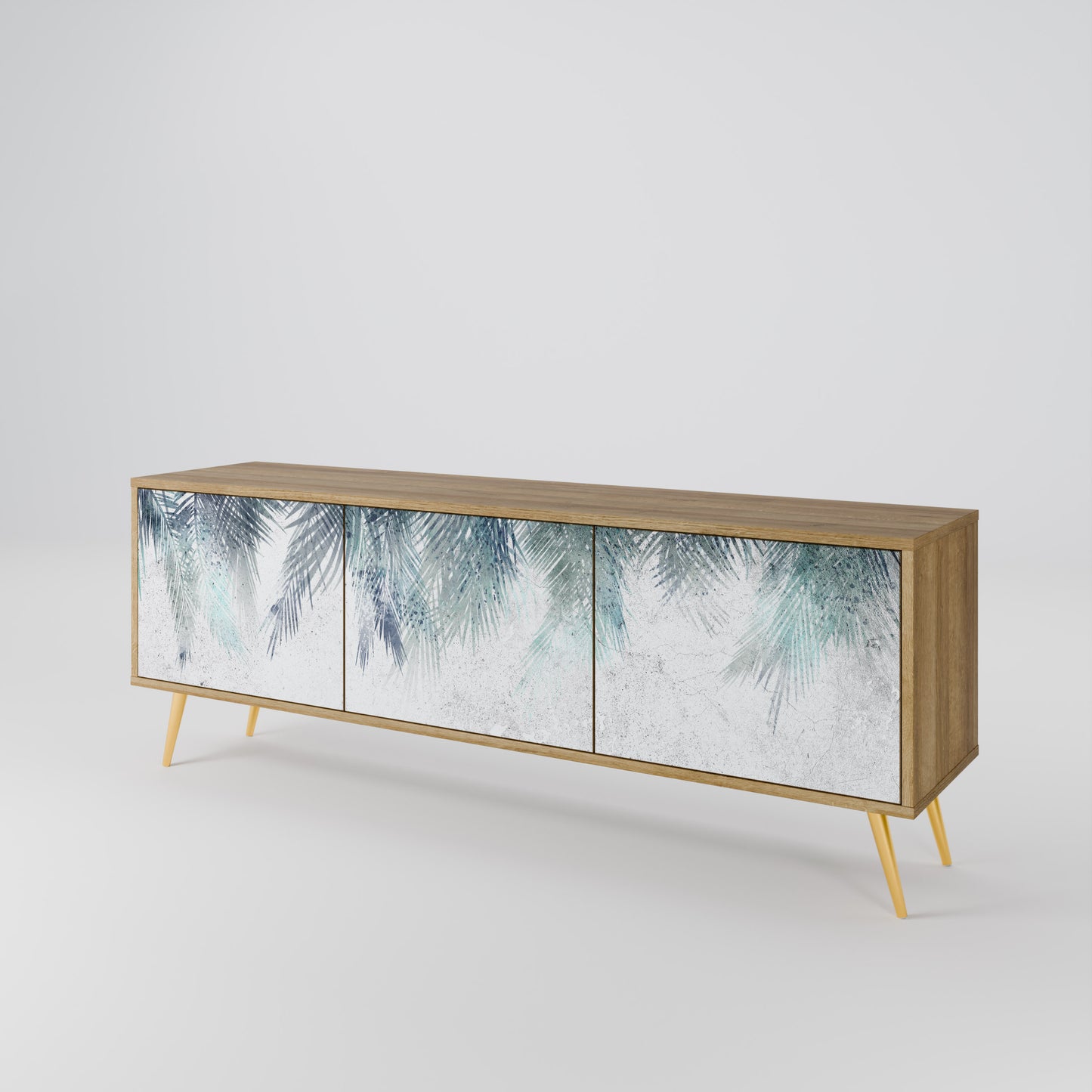 PALM VEIL 3-Door TV Cabinet