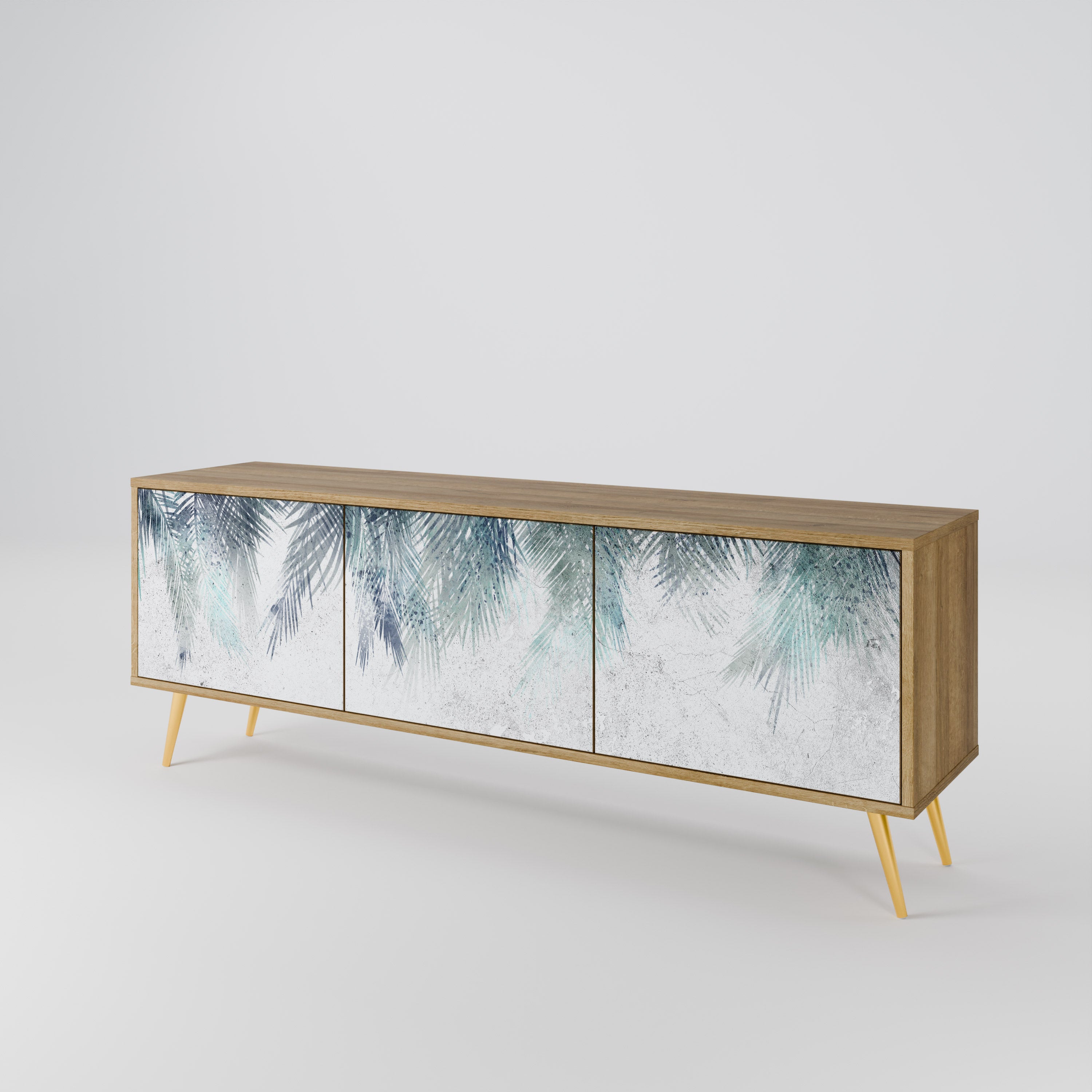 PALM VEIL 3-Door TV Cabinet