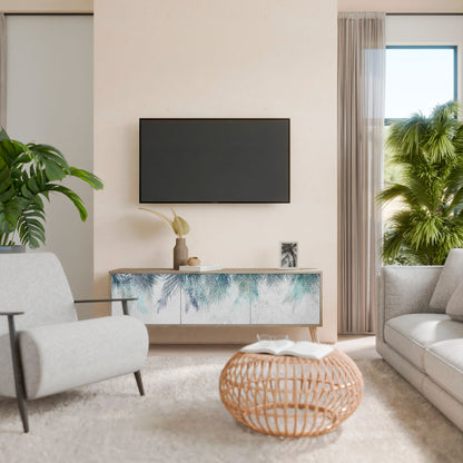 PALM VEIL 3-Door TV Cabinet