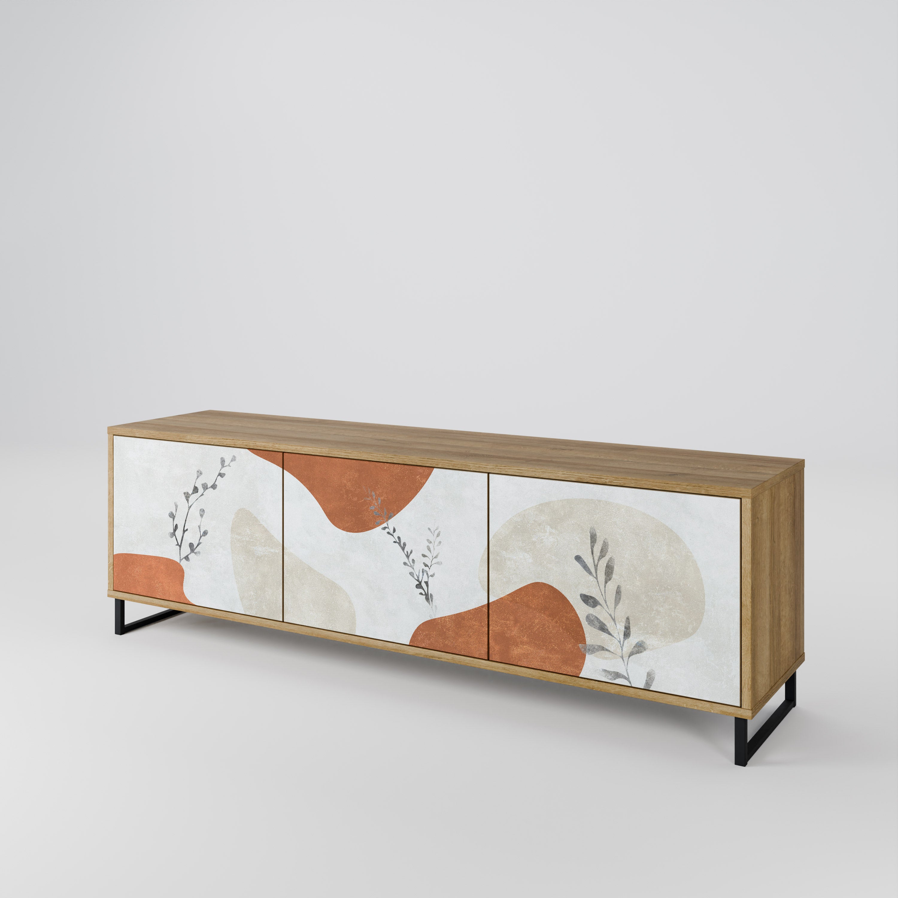 TRANQUIL TWIG 3-Door TV Cabinet