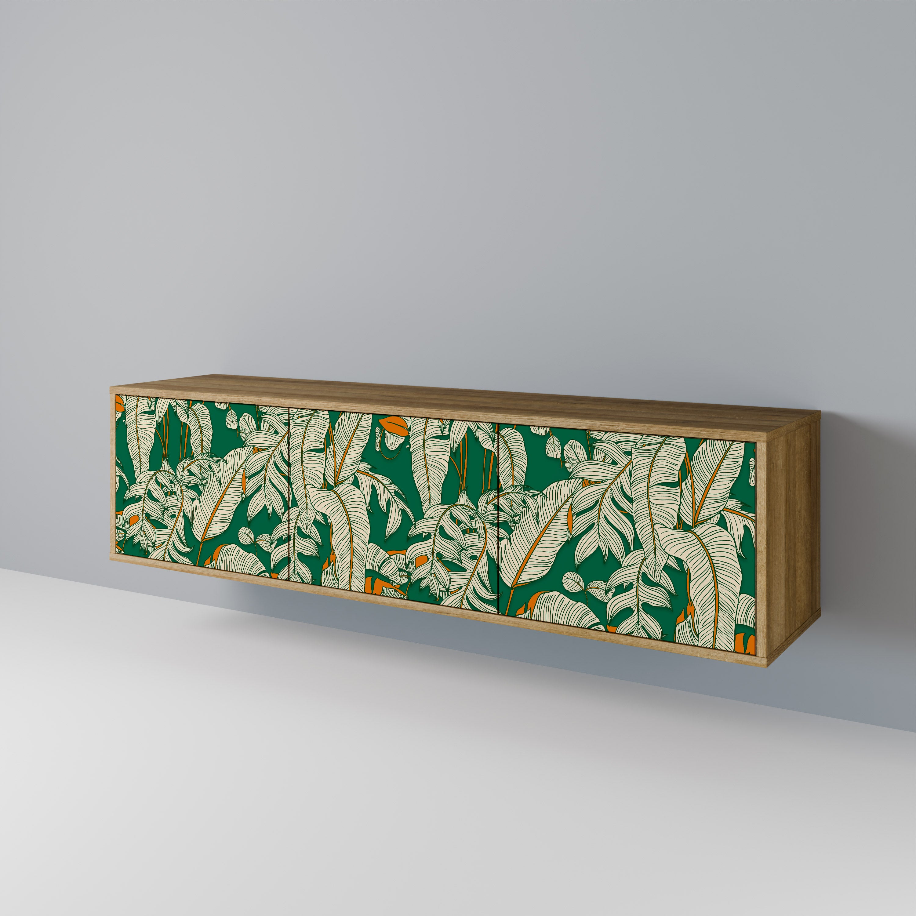 VERDANT PLEASURES 3-Door TV Cabinet
