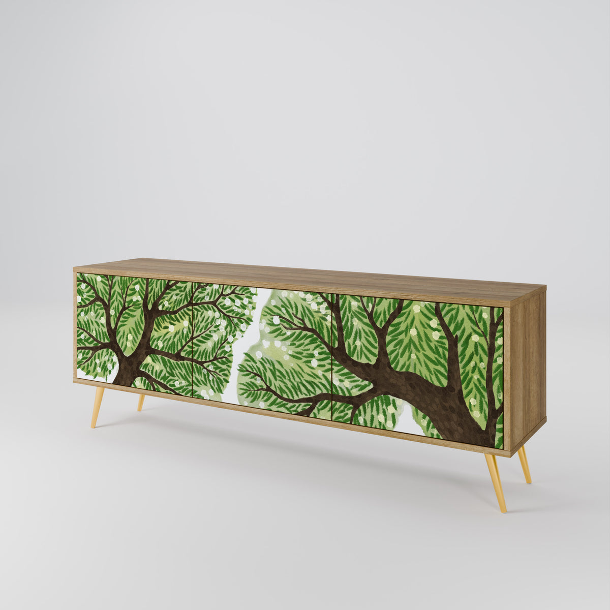WILDERNESS DASH 3-Door TV Cabinet