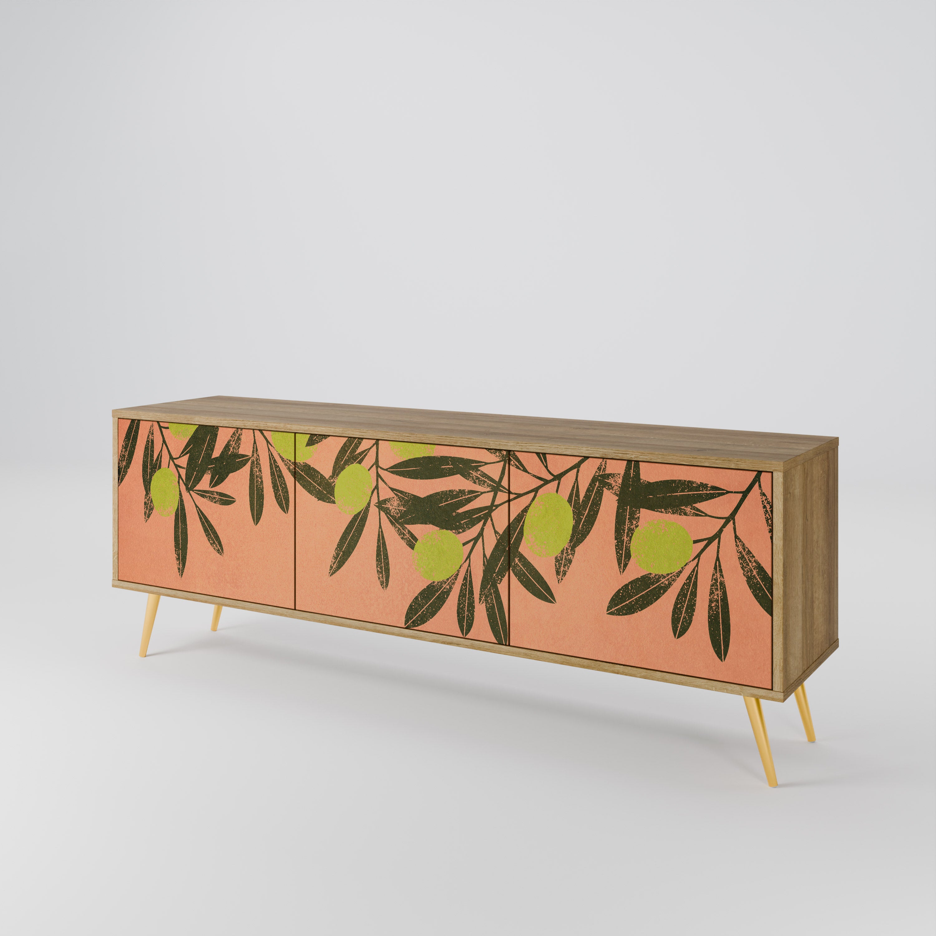 JUICY OLIVES 3-Door TV Cabinet