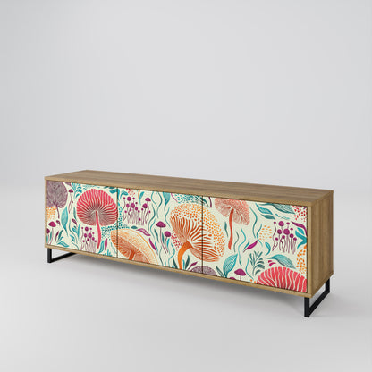 FUNGUS FANTASY 3-Door TV Cabinet