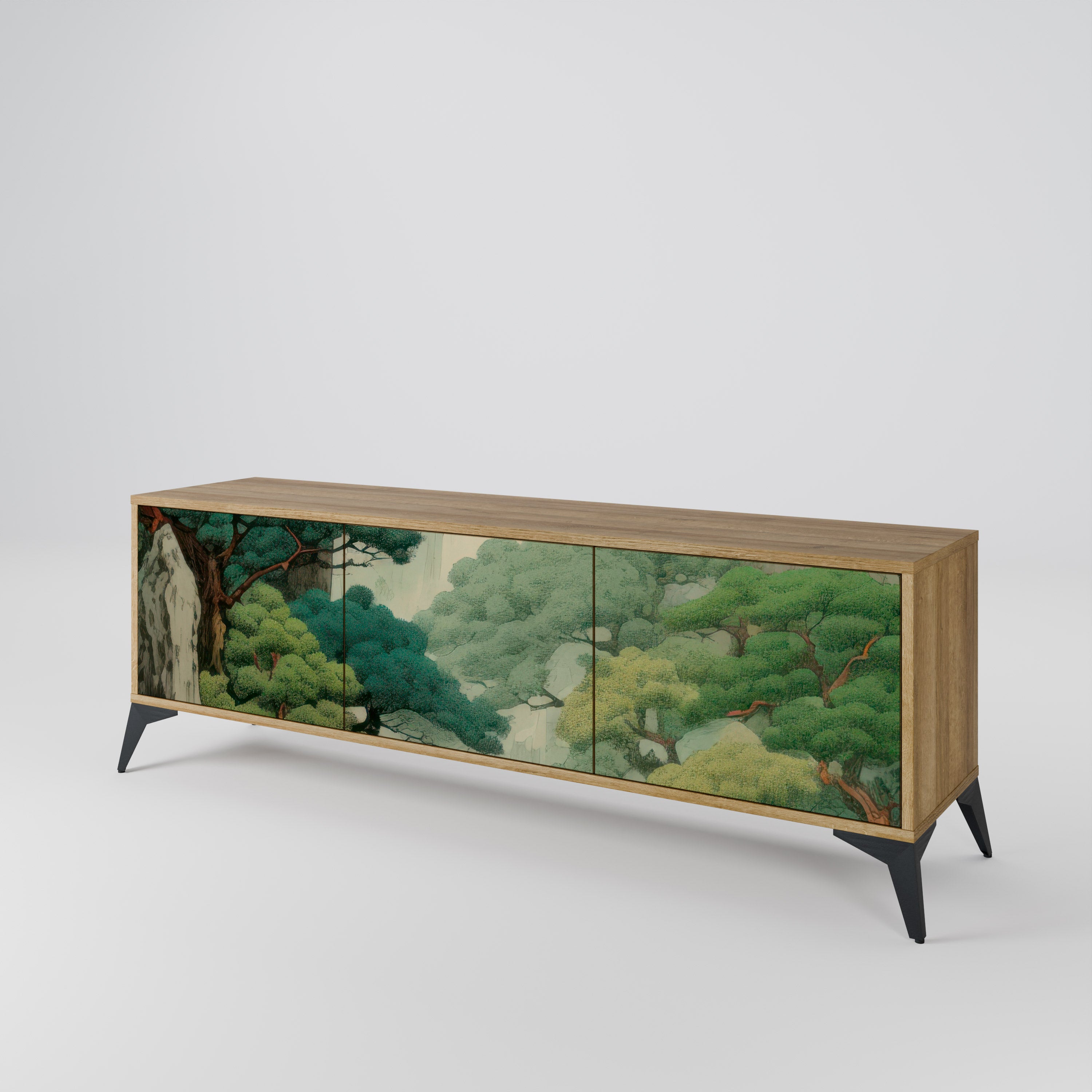 VERDURE ABYSS 3-Door TV Cabinet