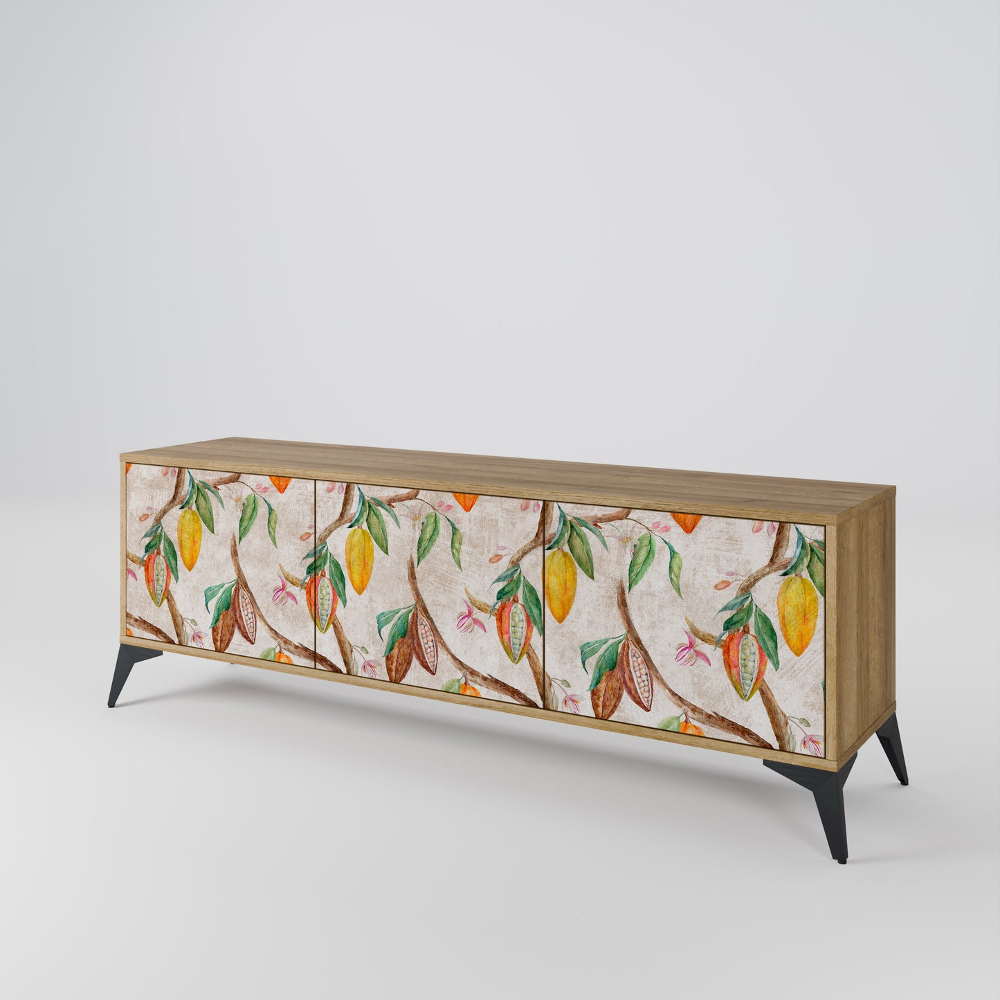 COCOA FRUITS 3-Door TV Cabinet