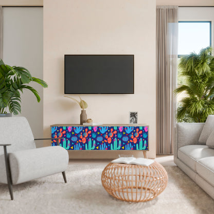 CACTUS VIBES 3-Door TV Cabinet