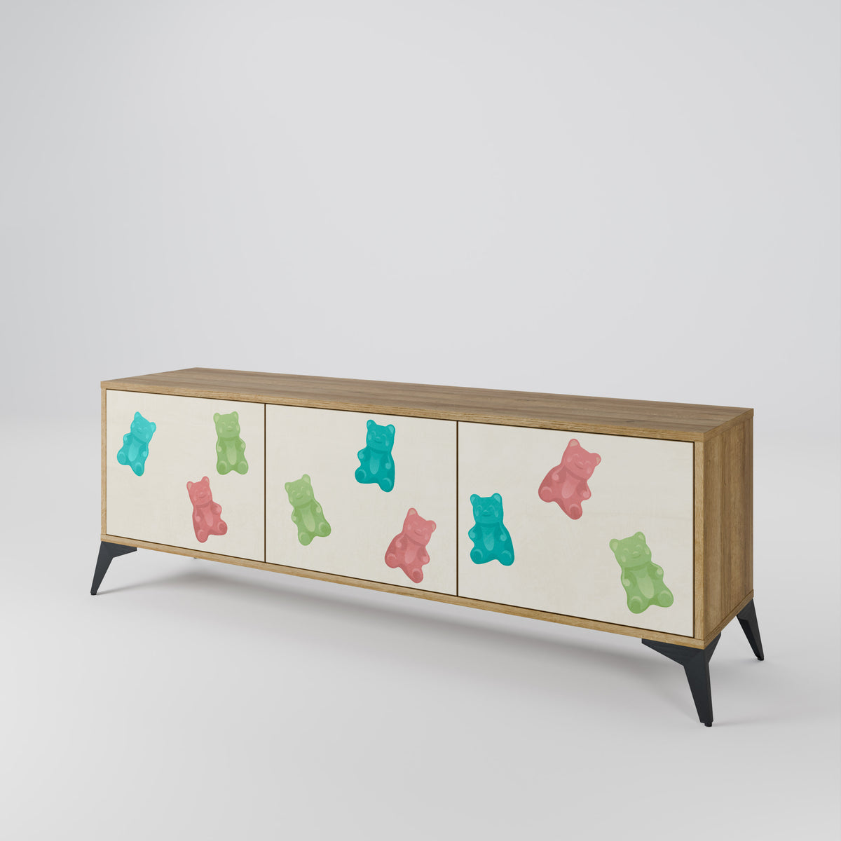 GUMMY BEARS 3-Door TV Cabinet