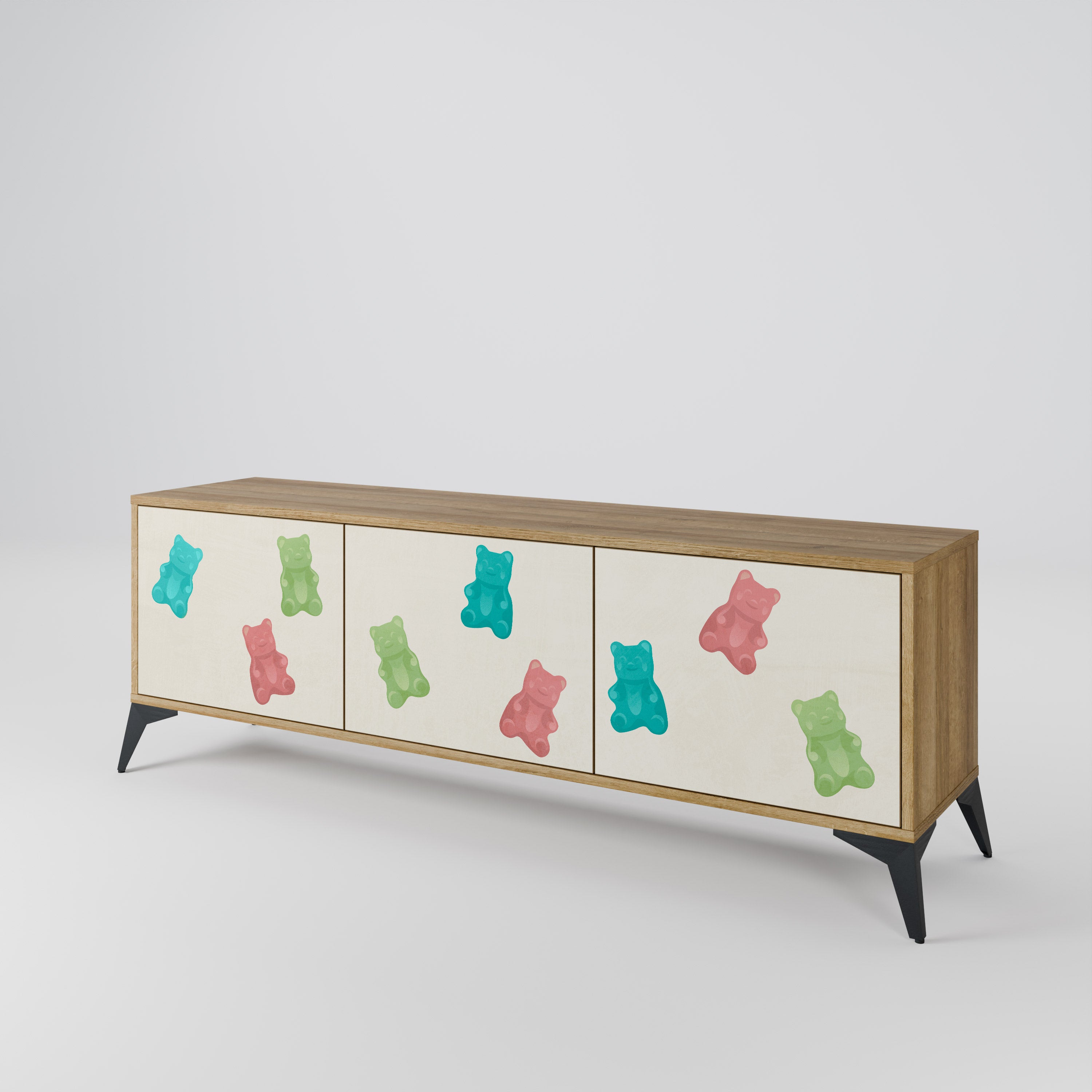 GUMMY BEARS 3-Door TV Cabinet