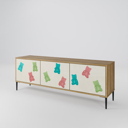 GUMMY BEARS 3-Door TV Cabinet