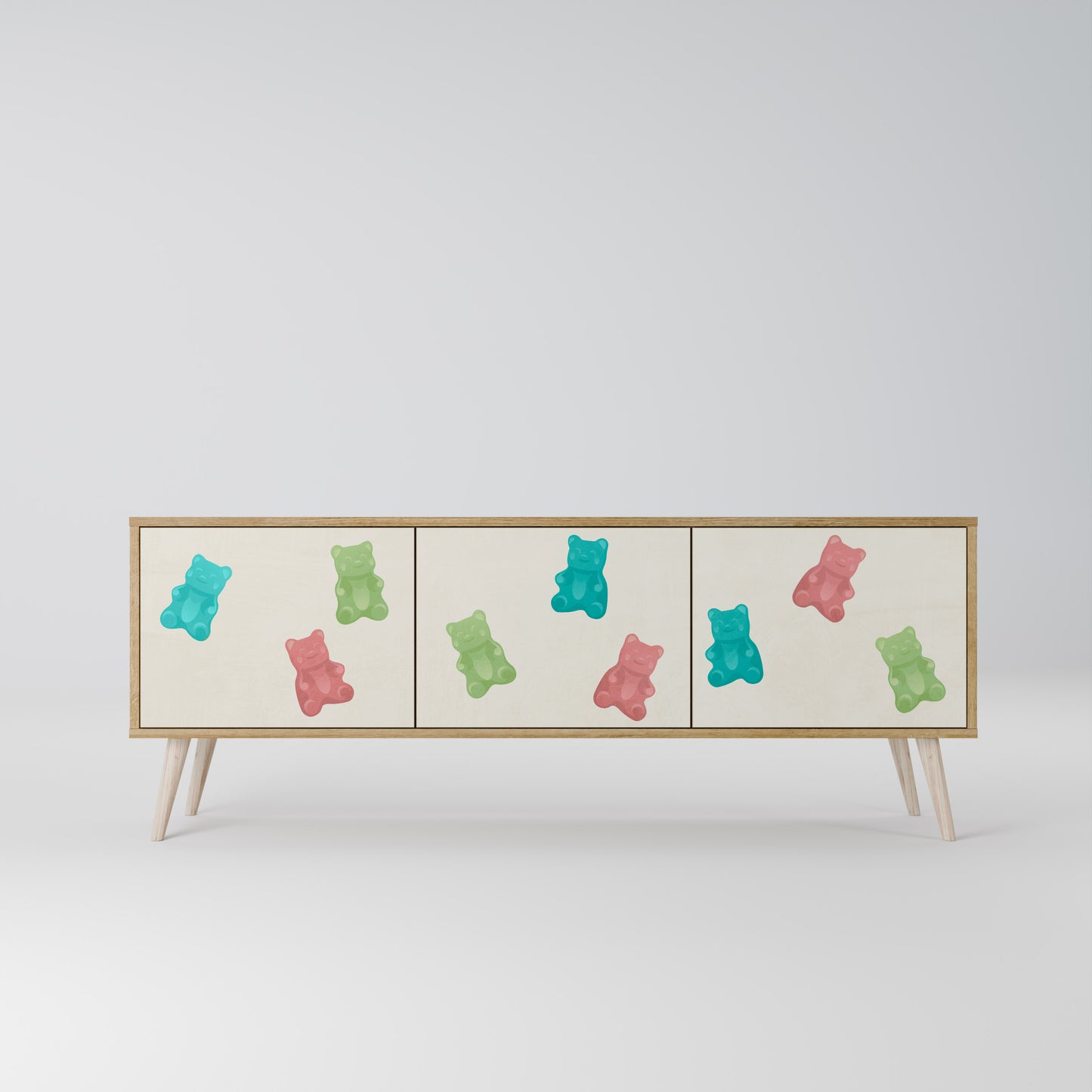 GUMMY BEARS 3-Door TV Cabinet