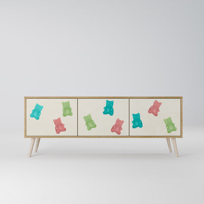 GUMMY BEARS 3-Door TV Cabinet