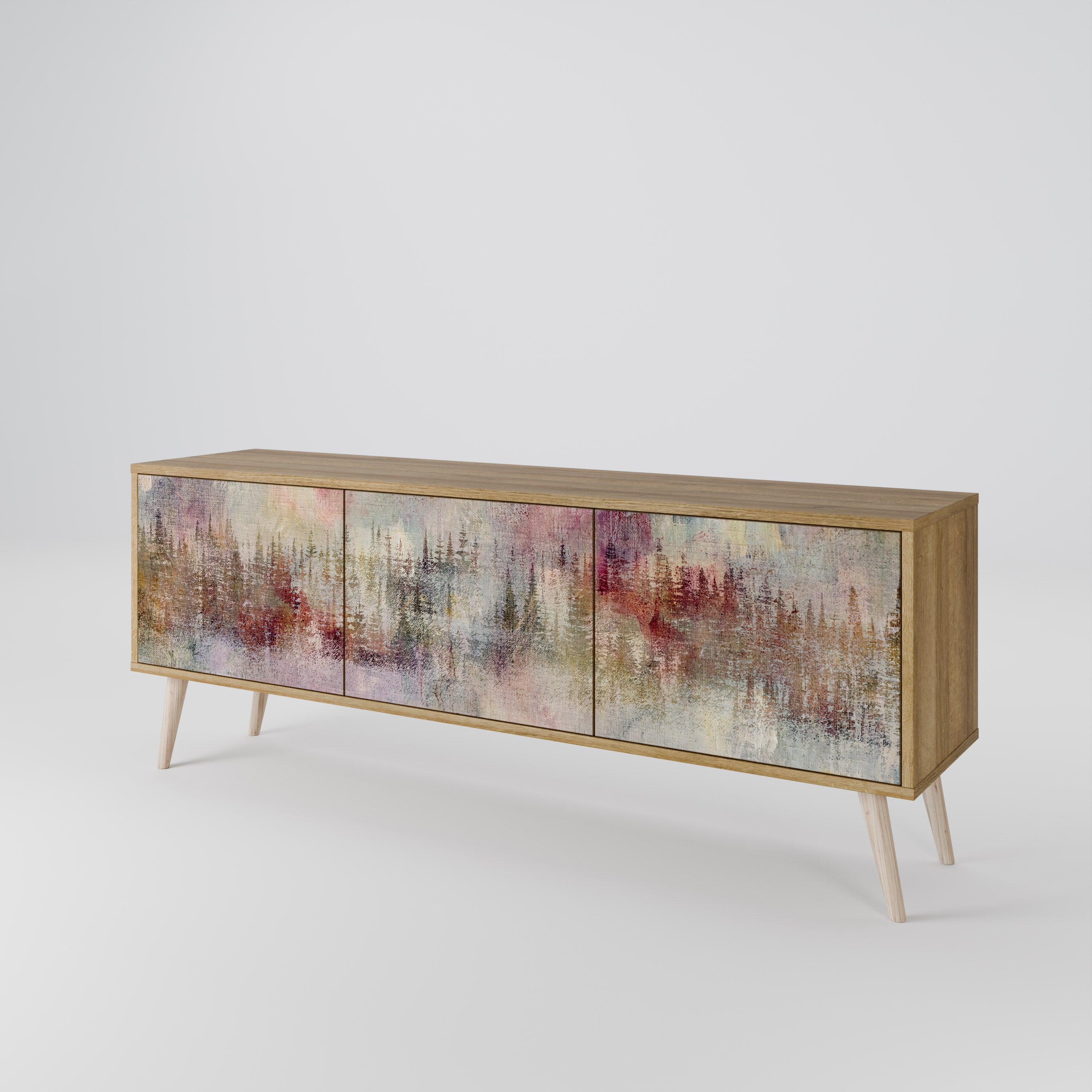 VEILED SUMMIT 3-Door TV Cabinet