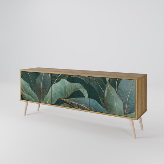 ROYAL GREEN 3-Door TV Cabinet