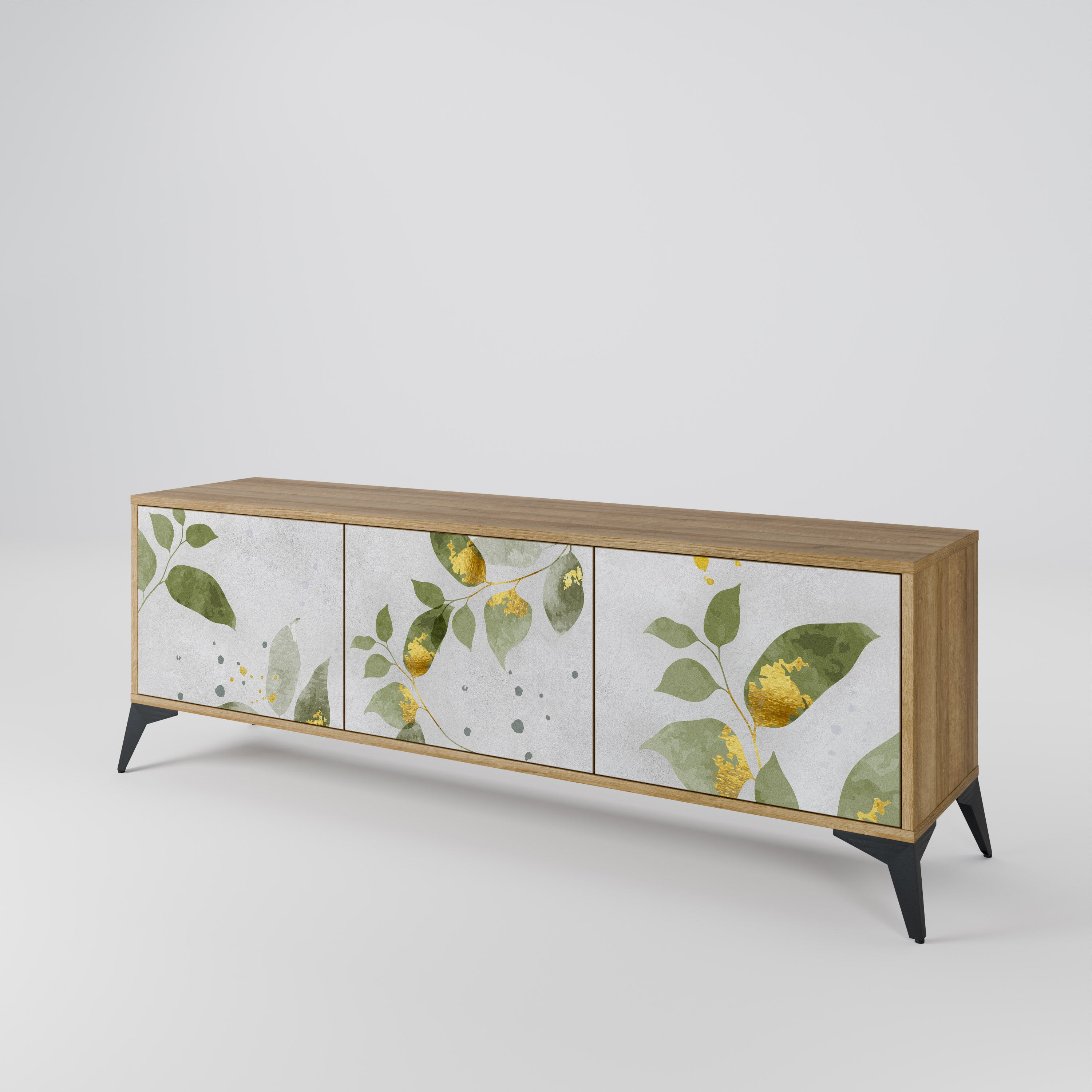 ELEGANT BOTANICS 3-Door TV Cabinet