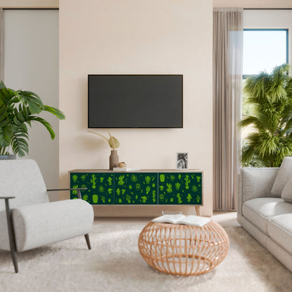 DESERT GREEN 3-Door TV Cabinet