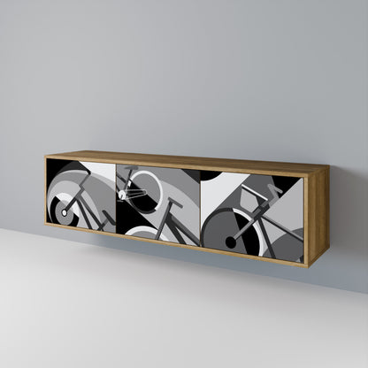 BIKE ENERGY 3-Door TV Cabinet