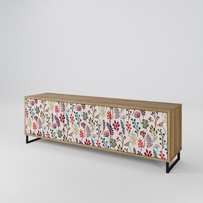 AUTUMN SUNDRIES 3-Door TV Cabinet