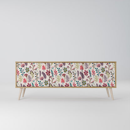 AUTUMN SUNDRIES 3-Door TV Cabinet