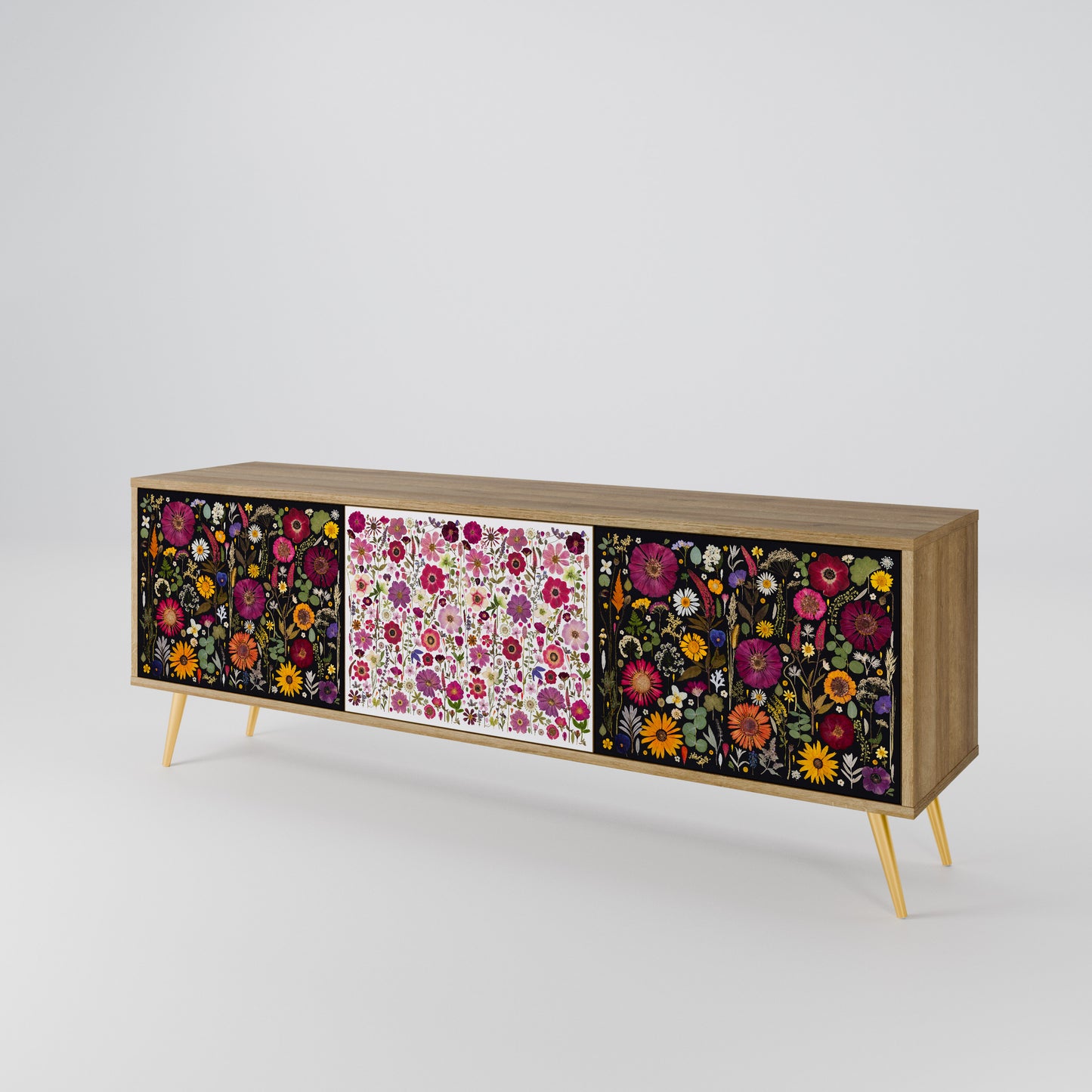 DAYNITE GARDEN 3-Door TV Cabinet
