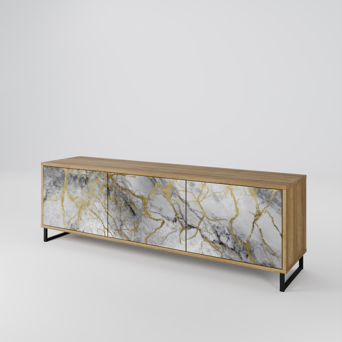 TIMELESS GLIDE 3-Door TV Cabinet