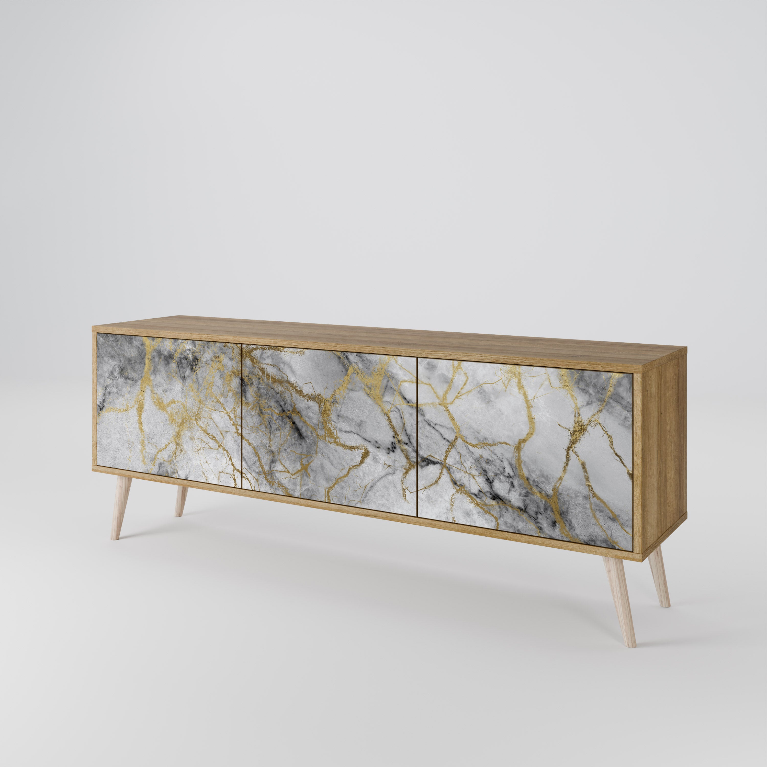TIMELESS GLIDE 3-Door TV Cabinet