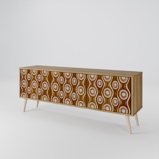 BROWN EYES 3-Door TV Cabinet