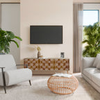 BROWN EYES 3-Door TV Cabinet