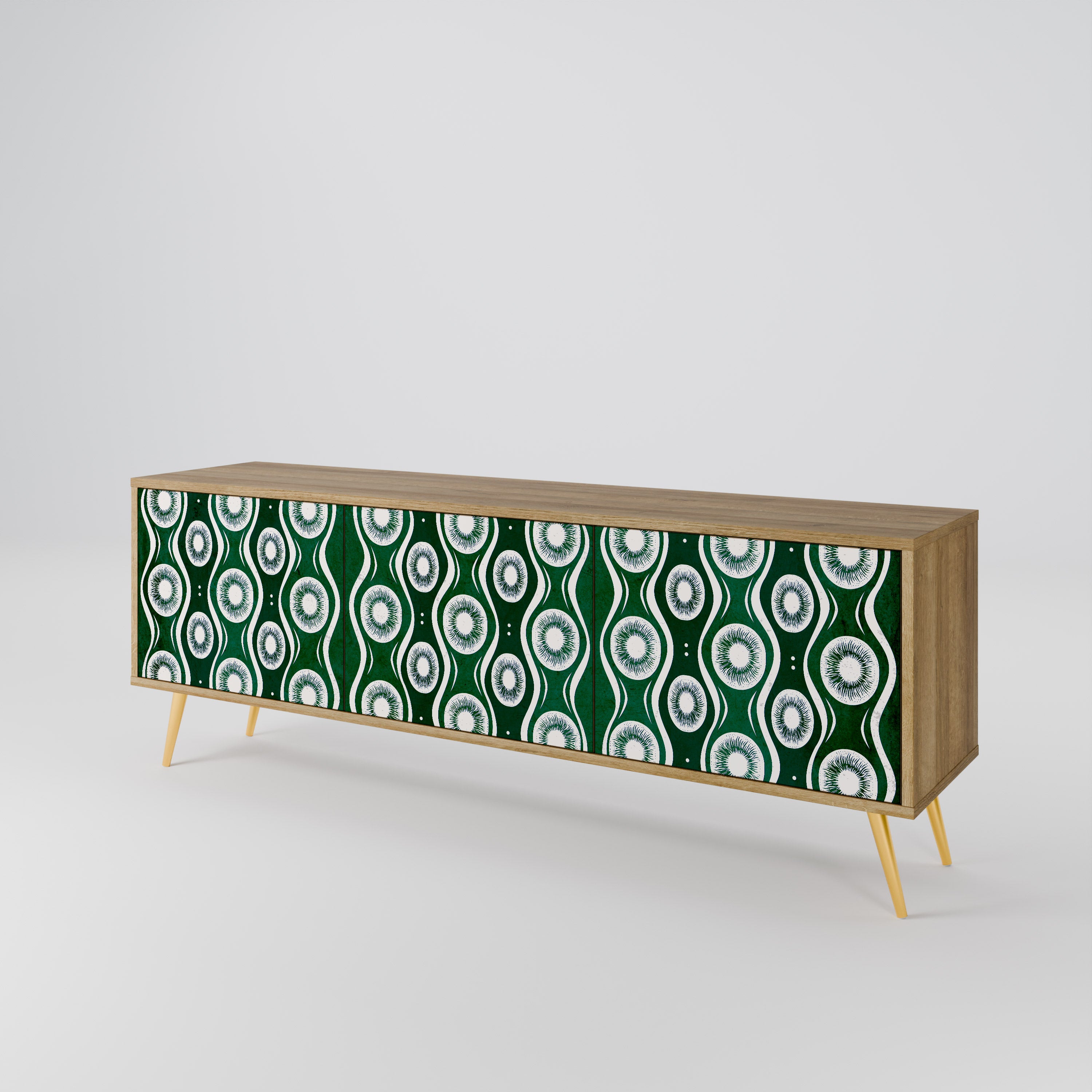 GREEN EYES 3-Door TV Cabinet