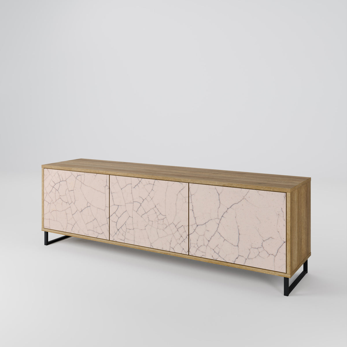 CERAMIC TEXTURE 3-Door TV Cabinet