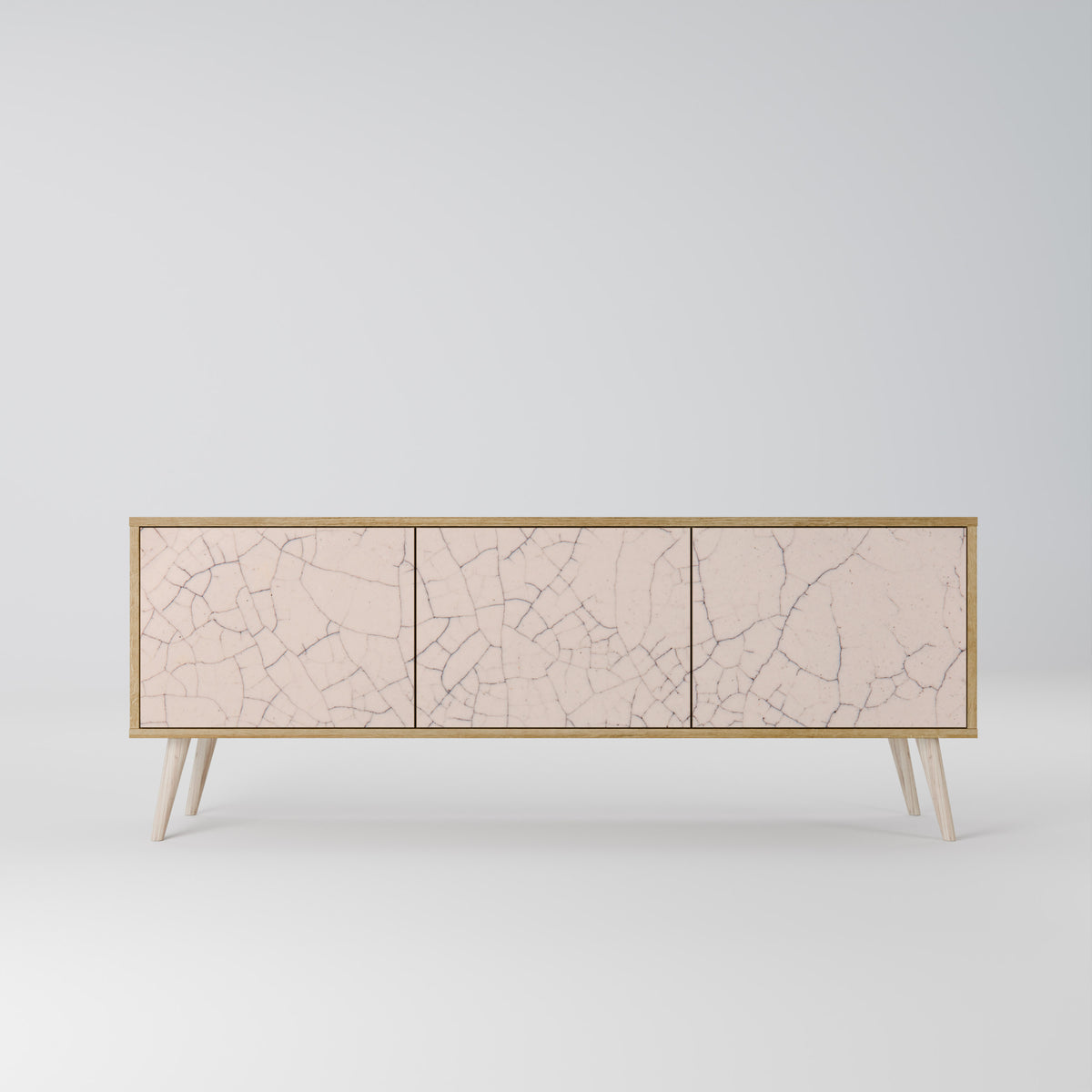 CERAMIC TEXTURE 3-Door TV Cabinet