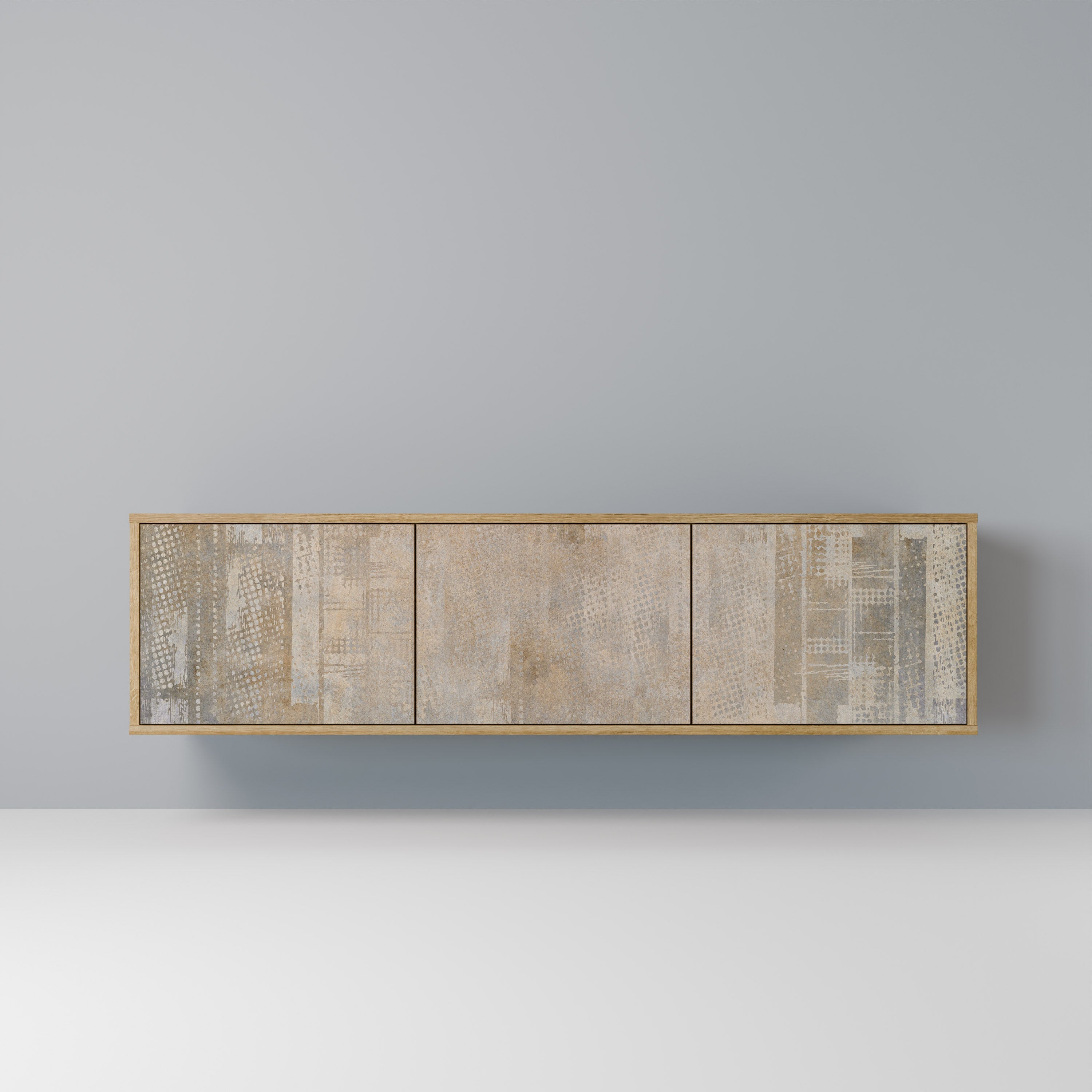 ERREUR D'ÉCRAN Meuble TV 3 portes effet chêne