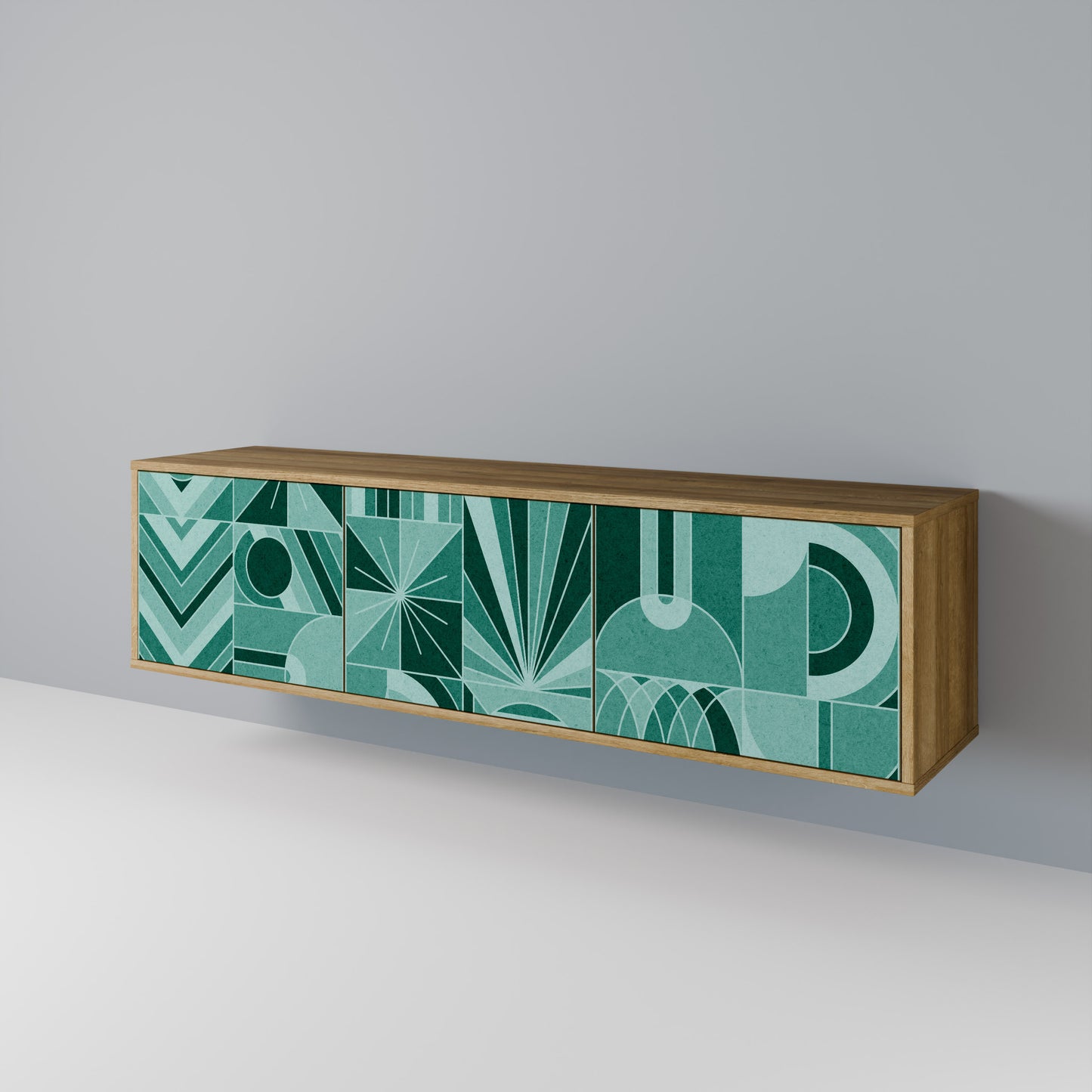 HARMONIC GRID 3-Door TV Cabinet