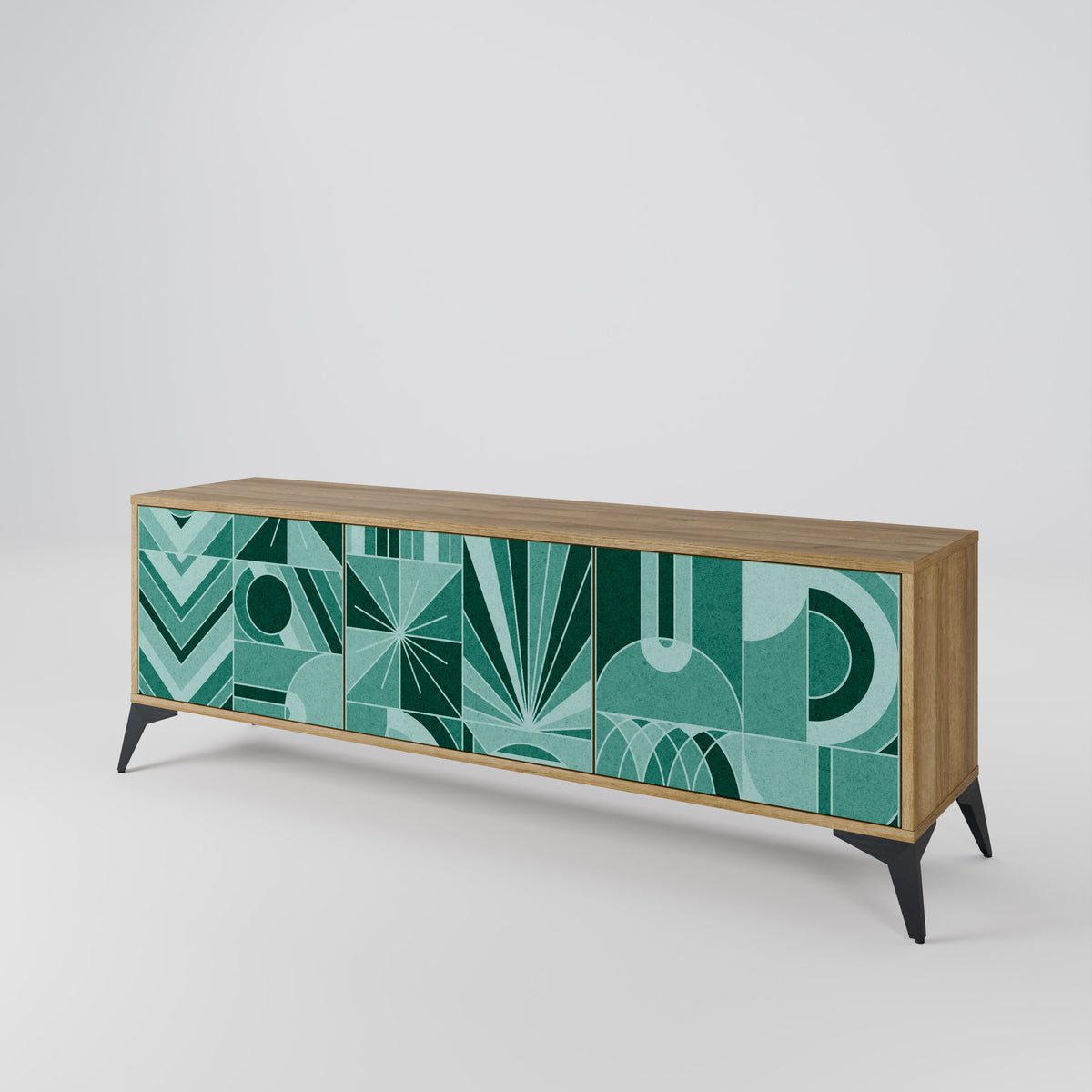 HARMONIC GRID 3-Door TV Cabinet
