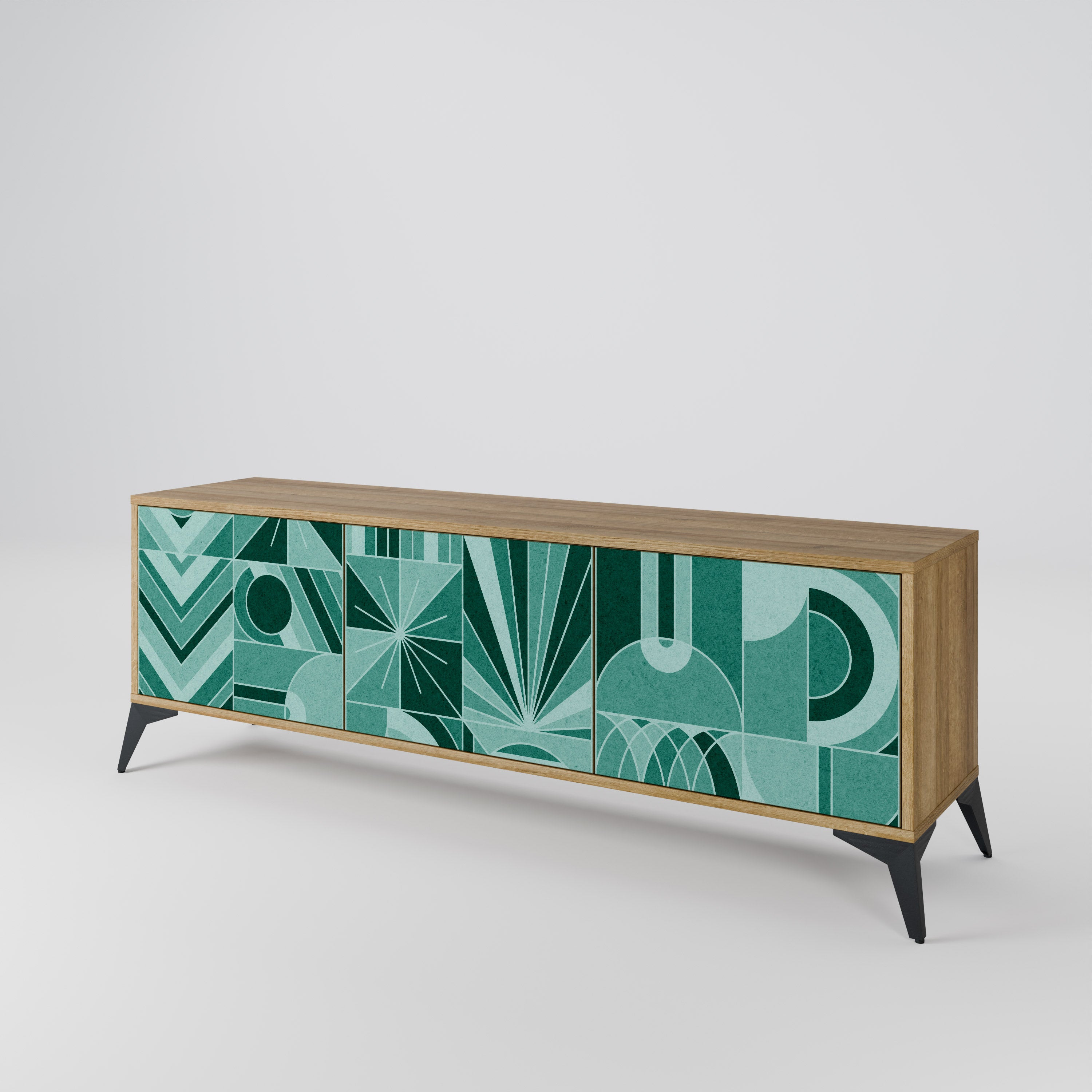 HARMONIC GRID 3-Door TV Cabinet