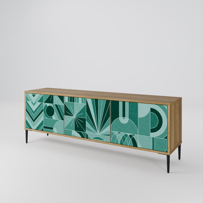HARMONIC GRID 3-Door TV Cabinet