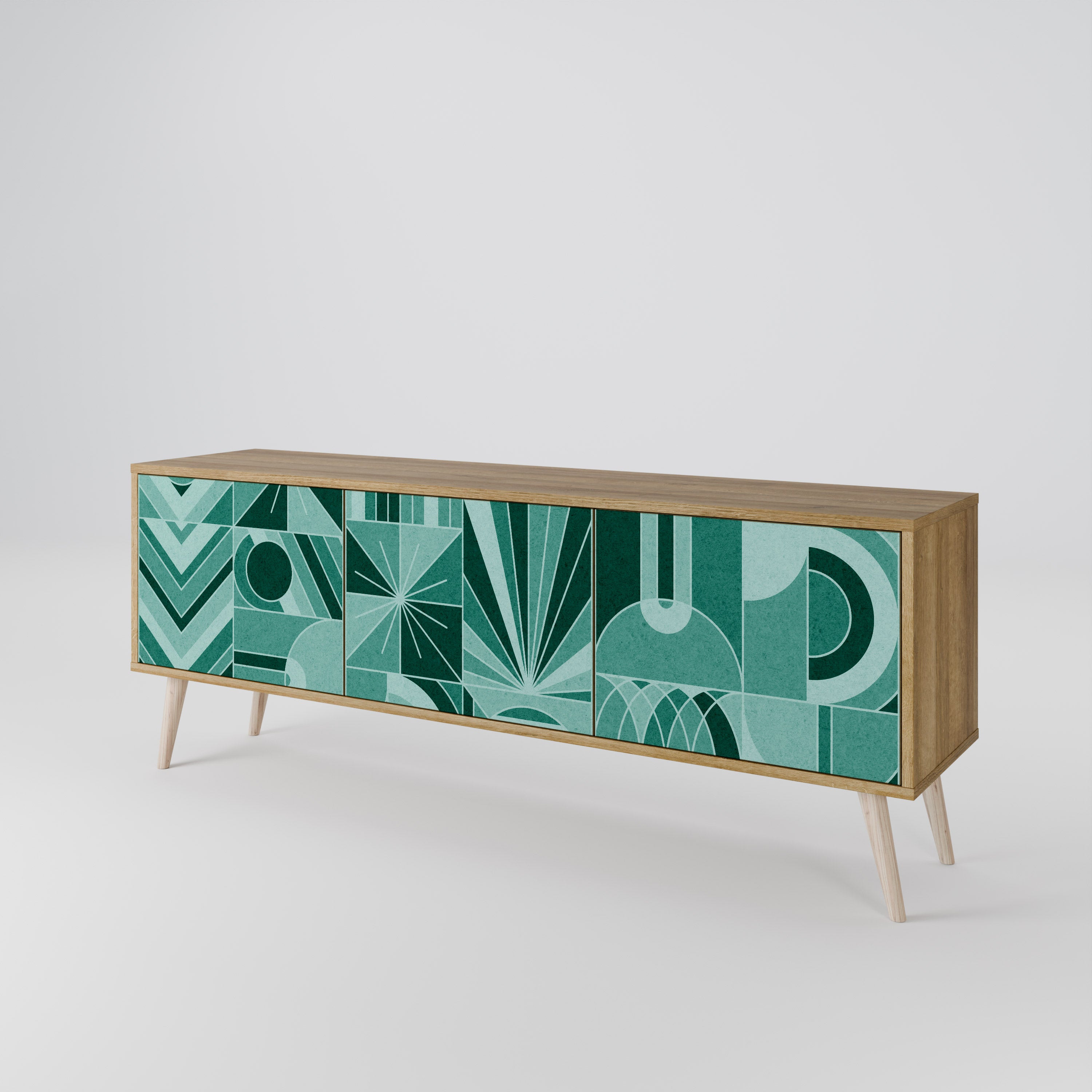 HARMONIC GRID 3-Door TV Cabinet