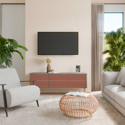HYPNOTIC GATE 3-Door TV Cabinet