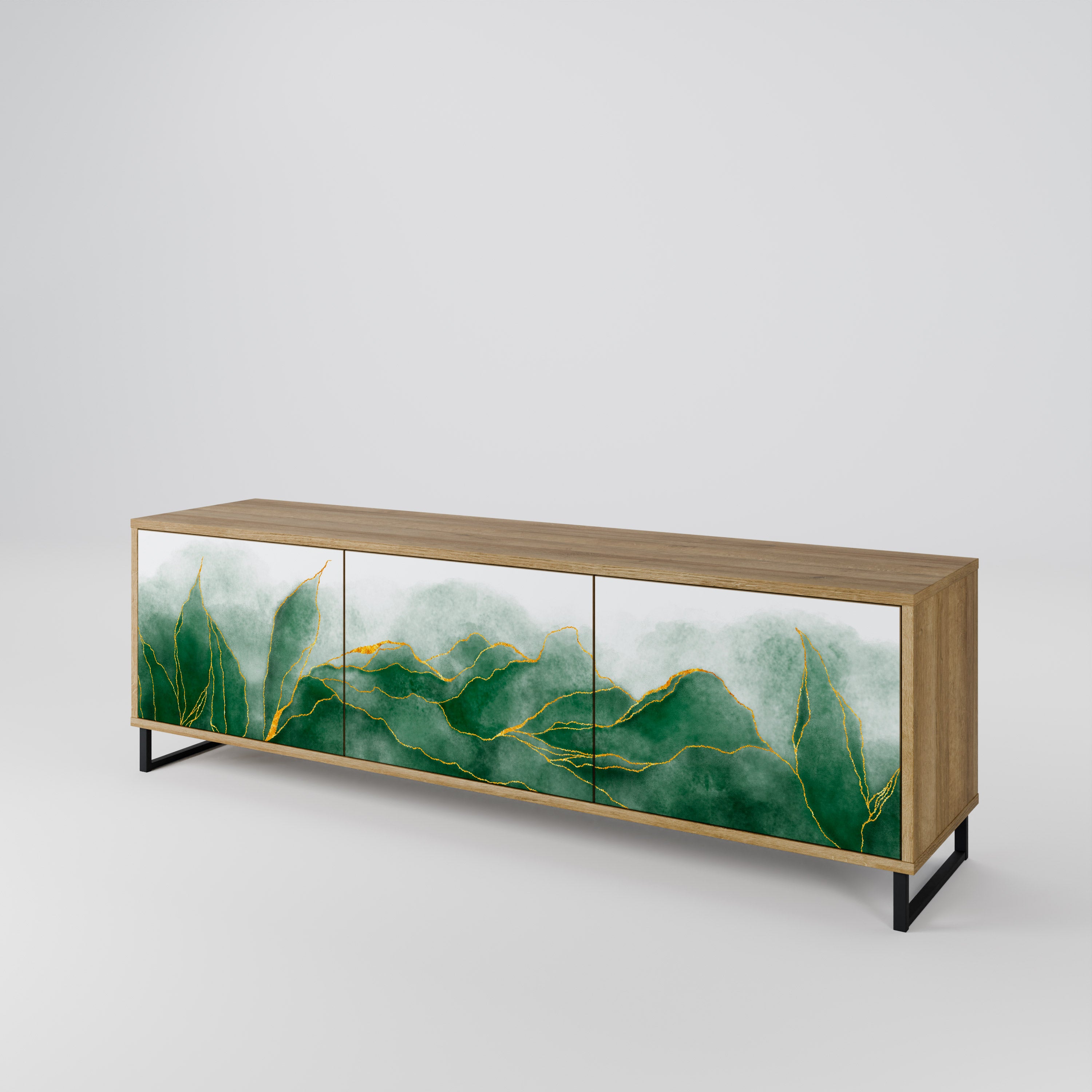 EXPENSIVE NATURE 3-Door TV Cabinet