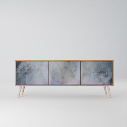 MUTED ARC 3-Door TV Cabinet