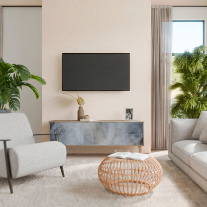 MUTED ARC 3-Door TV Cabinet