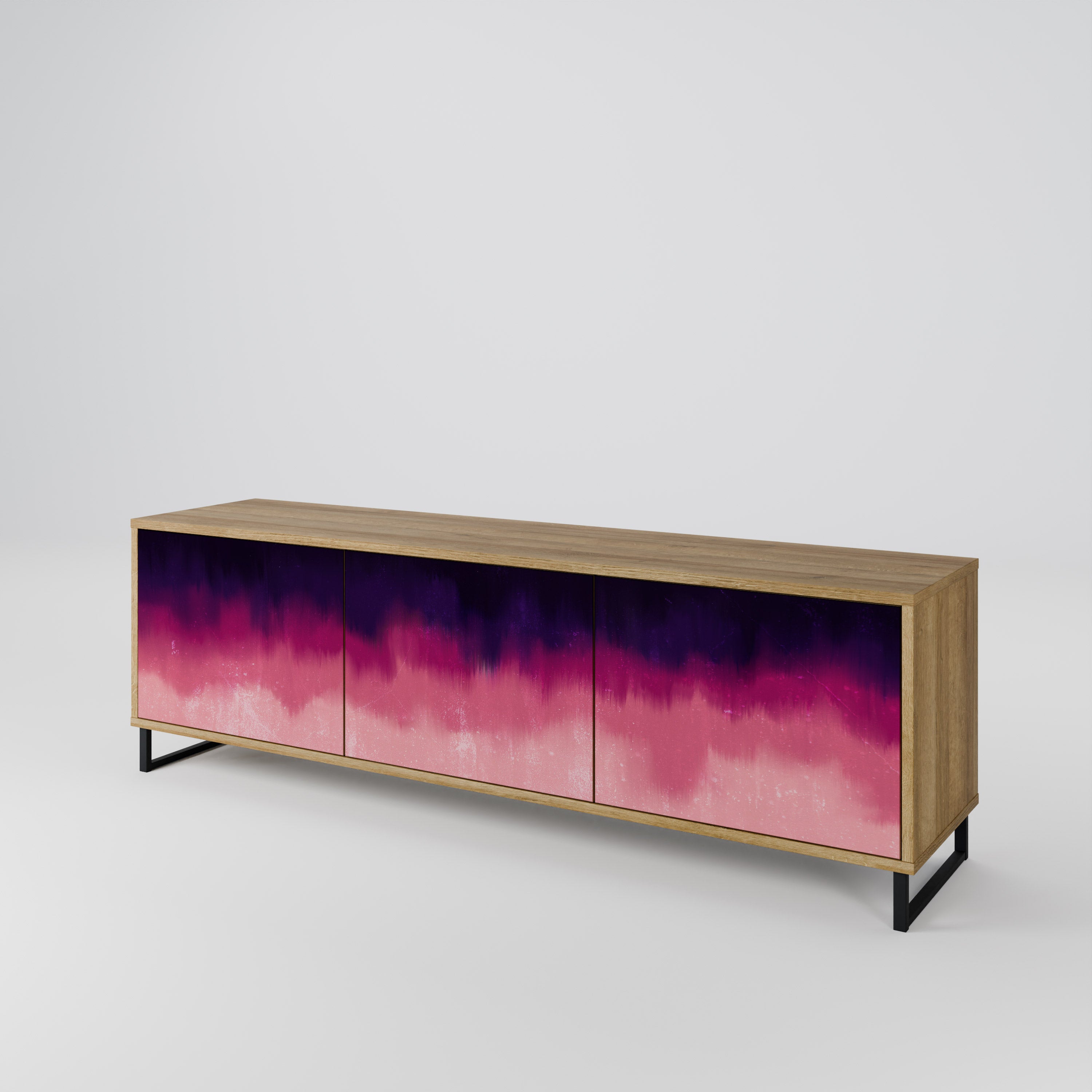 AURORA BOREALIS 3-Door TV Cabinet