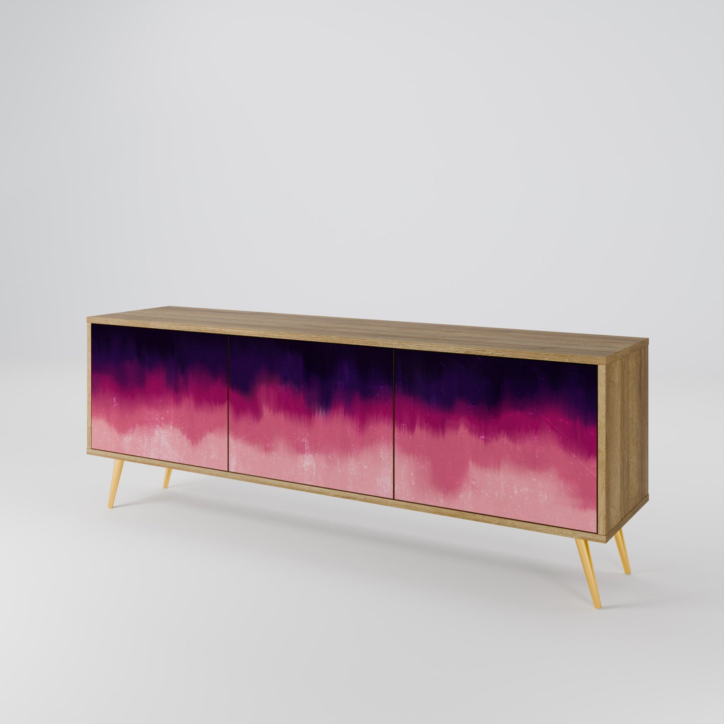 AURORA BOREALIS 3-Door TV Cabinet