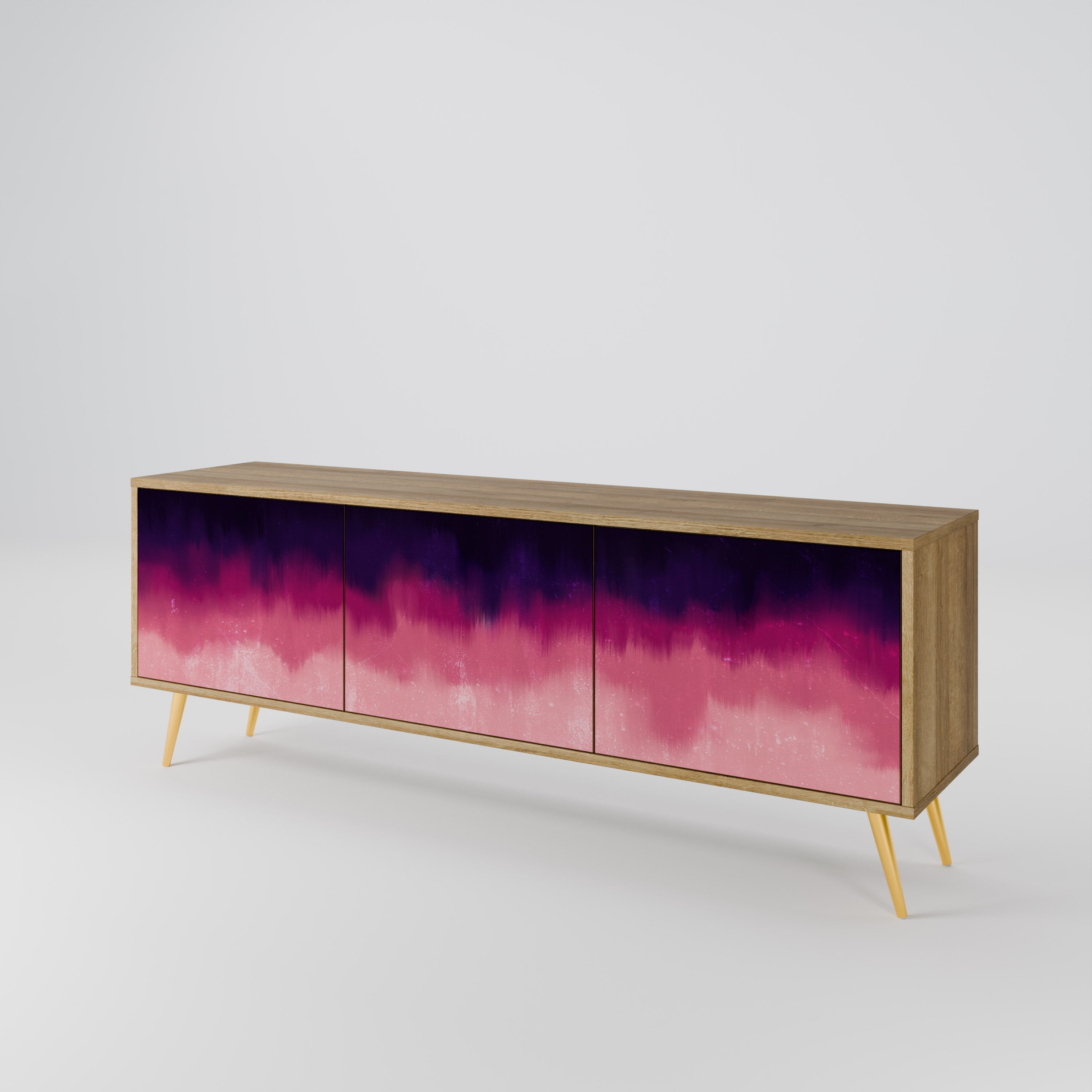 AURORA BOREALIS 3-Door TV Cabinet