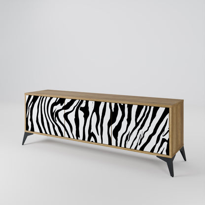 SPLENDID ZEBRA 3-Door TV Cabinet