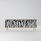 SPLENDID ZEBRA 3-Door TV Cabinet