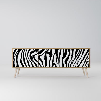 SPLENDID ZEBRA 3-Door TV Cabinet